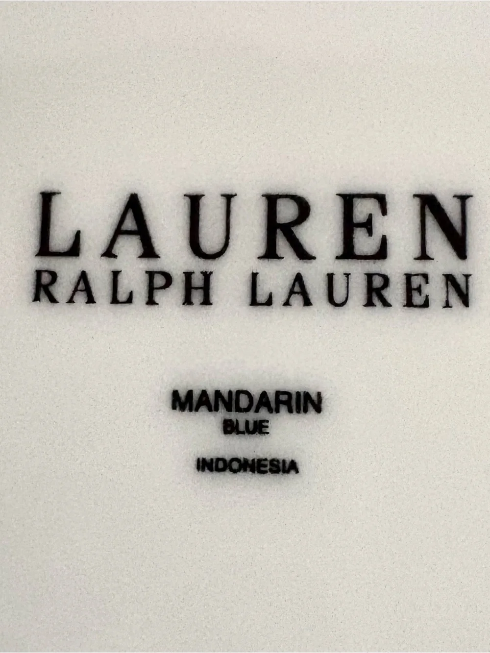 Ralph Lauren Mandarin 8 1/4  Retired China Bowl Mint Unused Condition